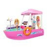 Motorový člun pro panenky Mattel Barbie s transformací interiéru + příslušenství