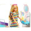 Motorový člun pro panenky Mattel Barbie s transformací interiéru + příslušenství