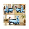 Licencovaná stavebnice Italský skútr Lambretta V 200 Special 1169 dílků 4