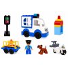Stavebnice Městské policejní auto s pohonem figurky 3