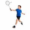 Badmintonová sada rakety míček černá