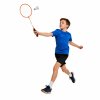 Badmintonová sada rakety 3 košíčky oranžové