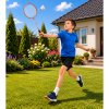 Badmintonová sada rakety 3 košíčky oranžové