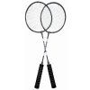 Černá badmintonová sada 3 míčky obal 3