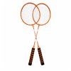 Sada na badminton oranžové rakety lotka