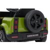 Elektrické zelené autíčko Land Rover Defender