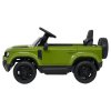 Elektrické zelené autíčko Land Rover Defender