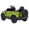 Elektrické zelené autíčko Land Rover Defender