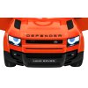 Elektrické autíčko Land Rover Defender Oranžové