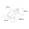 Elektrické autíčko Land Rover Defender Růžové