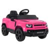 Elektrické autíčko Land Rover Defender Růžové