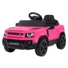 Elektrické autíčko Land Rover Defender Růžové