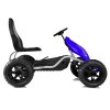 Šlapací motokára B012 nafukovací kola modrá
