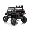 Elektrické černé vozítko Mercedes Unimog S