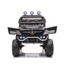 Elektrické černé vozítko Mercedes Unimog S