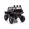 Elektrické černé vozítko Mercedes Unimog S