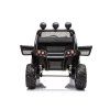 Elektrické černé vozítko Mercedes Unimog S 8