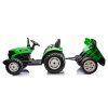 Elektrický traktor HC-306 s přívěsem 24 V světle zelený