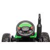 Elektrický traktor HC-306 s přívěsem 24 V světle zelený