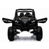 Elektrické autíčko Jeep XMX603 4x4 MP4 panel Černé