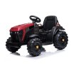 Elektrický traktor BDM0925 + Přívěs EVA kola MP3 Červený 2