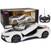 RC auto BMW i8 Rastar 1:14 Automatické dveře Bílé