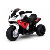 Elektrická tříkolová červená motorka BMW S1000RR LED světla 2