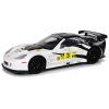 Sportovní Závodní RC auto Corvette C6.R 1:18 2.4 G Bílé