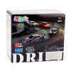 Dálkově ovládané sportovní RC auto pro drift s černými kužely 15 km/h 1:43