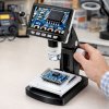 Digitální vzdělávací mikroskop LCD 4,3 palce zvětšení 1000x