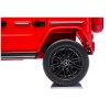 Elektrické autíčko Mercedes G 4x4 24 V Červené 12
