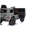 Elektrické autíčko Mercedes G 4x4 24 V šedé
