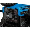 Elektrický traktor G320 Modrý + Pohyblivá lžíce + LED světla