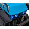 Elektrický traktor G320 Modrý + Pohyblivá lžíce + LED světla 17
