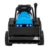 Elektrický traktor G320 Modrý + Pohyblivá lžíce + LED světla