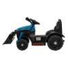 Elektrický traktor G320 Modrý + Pohyblivá lžíce + LED světla