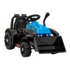 Elektrický traktor G320 Modrý + Pohyblivá lžíce + LED světla
