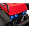 Elektrický traktor G320 Pohyblivá lžíce + LED světla + Červený