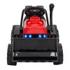 Elektrický traktor G320 Pohyblivá lžíce + LED světla + Červený