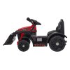 Elektrický traktor G320 Pohyblivá lžíce + LED světla + Červený