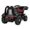 Elektrický traktor G320 Pohyblivá lžíce + LED světla + Červený