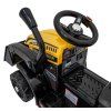 Žlutý elektrický traktor bagr G320 + Pohyblivá lžíce + LED světla 14
