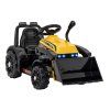Žlutý elektrický traktor bagr G320 + Pohyblivá lžíce + LED světla 10