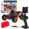 RC auto SHINE terénní s Wi-Fi kamerou + držák na telefon + 6 pohárků + světla