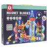Magnetické kostky s podsvícením 134 dílků