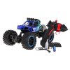 Modré RC auto Crawler REAL ROCK s funkcí kouře