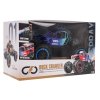 Modré RC auto Crawler REAL ROCK s funkcí kouře