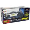 Sportovní závodní RC auto Corvette C6.R 1:24 2.4 G bílé 6