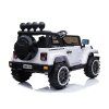 Elektrické autíčko Jeep BRD-7588 LED světla 4x4 Bílé 5