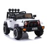 Elektrické autíčko Jeep BRD-7588 LED světla 4x4 Bílé